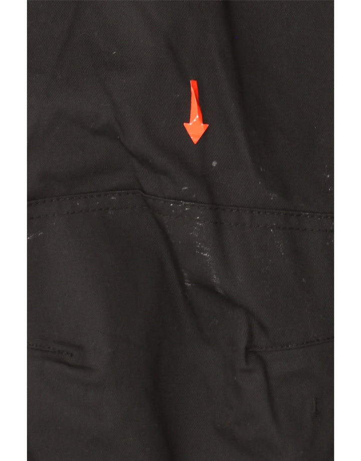 Pantaloni cargo dritti pentru bărbați Dickies W38 L28 Poliester negru
