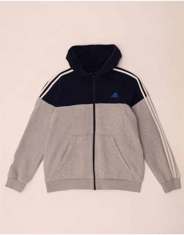 Pulover pentru bărbați Adidas Graphic Zip XL, bumbac color bloc