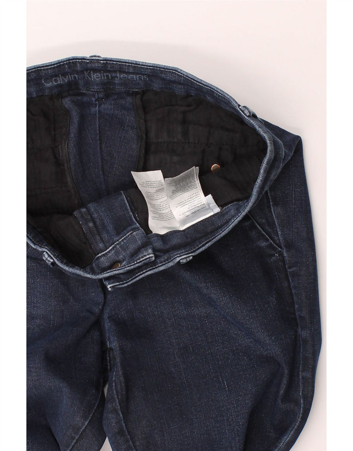 CALVIN KLEIN Womens Slim Jeans  W30 L34 Navy Blue Cotton Vintage Calvin Klein and Second-Hand Calvin Klein from Messina Hembry 