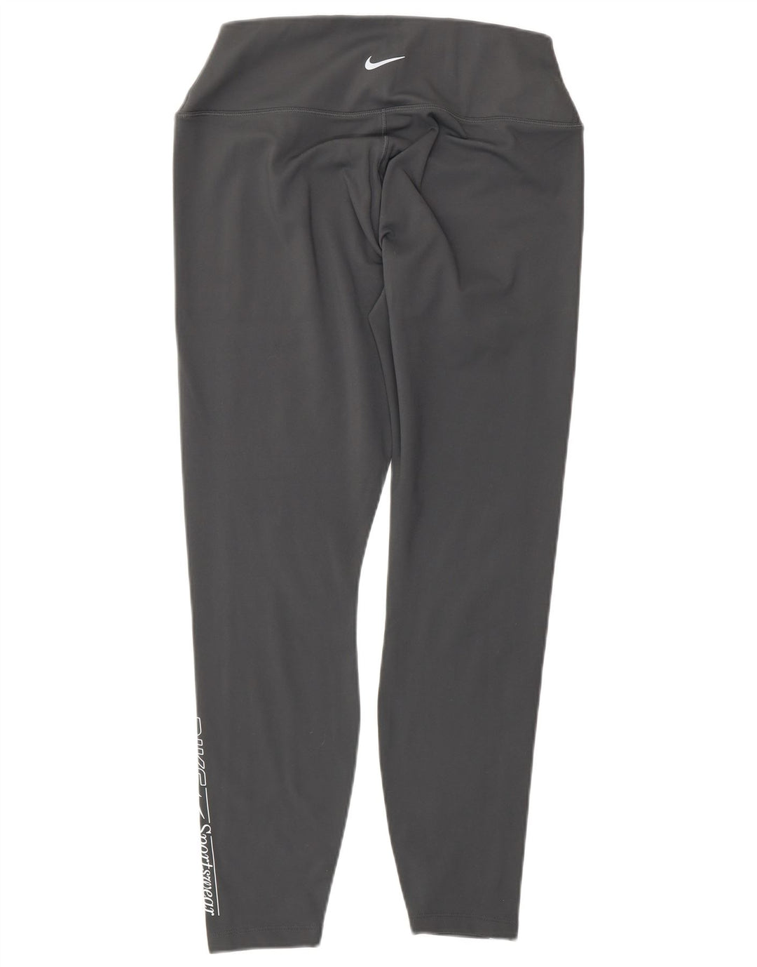 Leggings grafici pentru femei NIKE UK 16, mare, gri, poliester