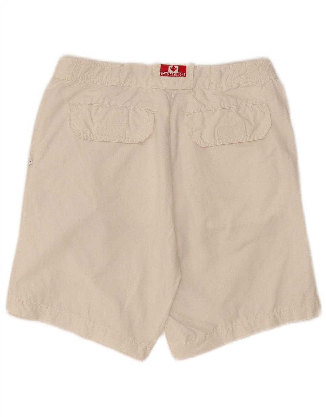 Pantaloni scurți chino Canadiens pentru femei IT 44 Medium W30 Bumbac alb