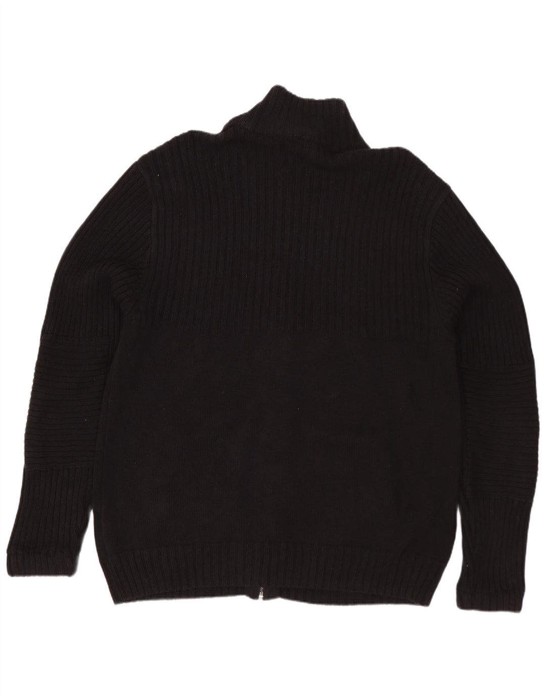 Pulover cardigan pentru bărbați Calvin Klein Jeans, bumbac mediu negru