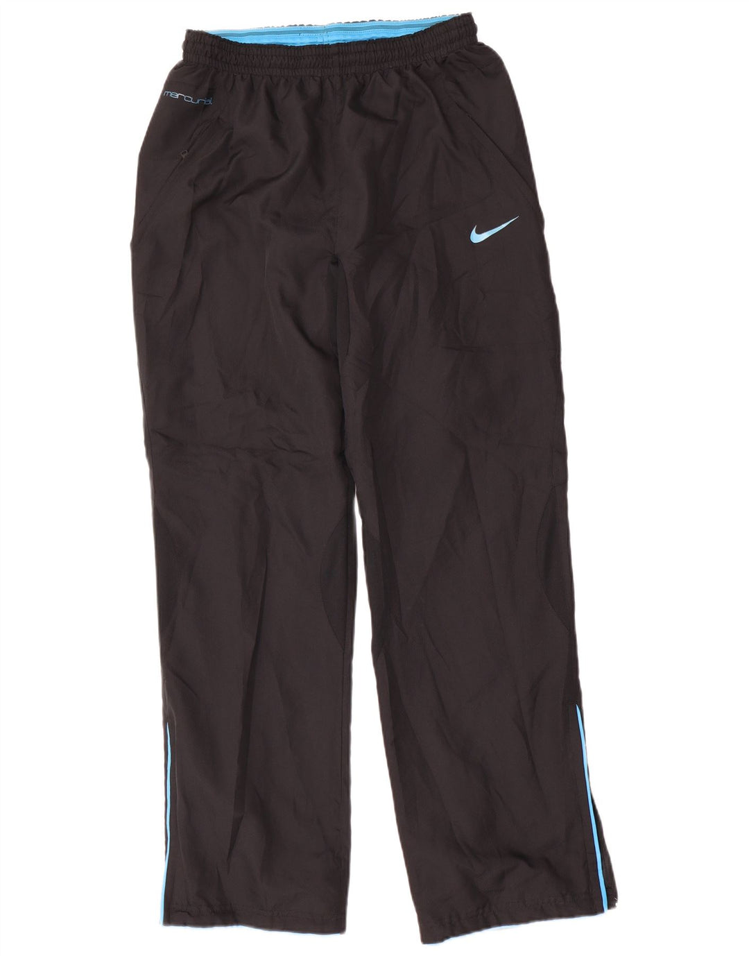 Pantaloni de trening Nike pentru bărbați, poliester negru mic