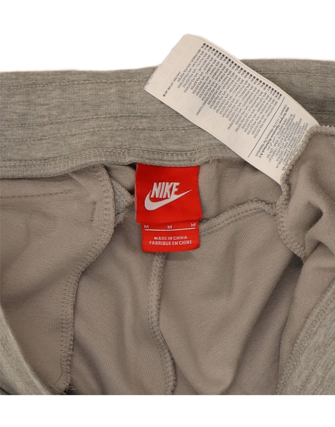 Pantaloni de trening pentru bărbați Nike Pantaloni de jogging, gri mediu, bumbac color bloc