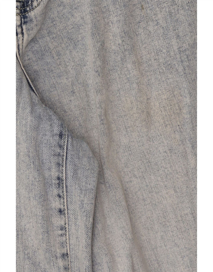 Blugi Dkny pentru femei cu picioare largi W29 L28 Bumbac albastru