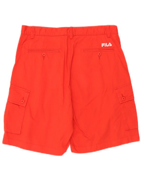 Pantaloni scurți Fila Ferrari Cargo IT 50 Large W32 Red Bumbac