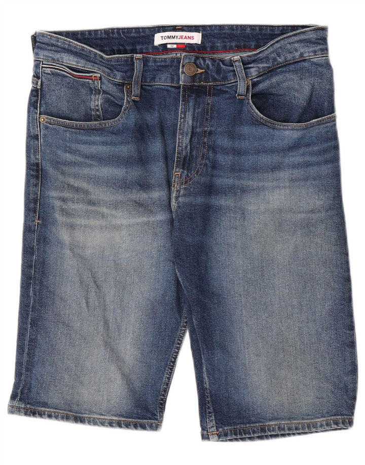 Pantaloni scurți din denim pentru bărbați Tommy Hilfiger W32 Medium Blue