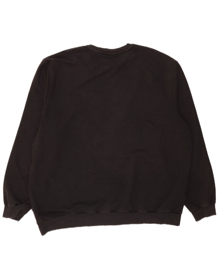 Pulover grafic PUMA pentru bărbați, bumbac negru 3XL