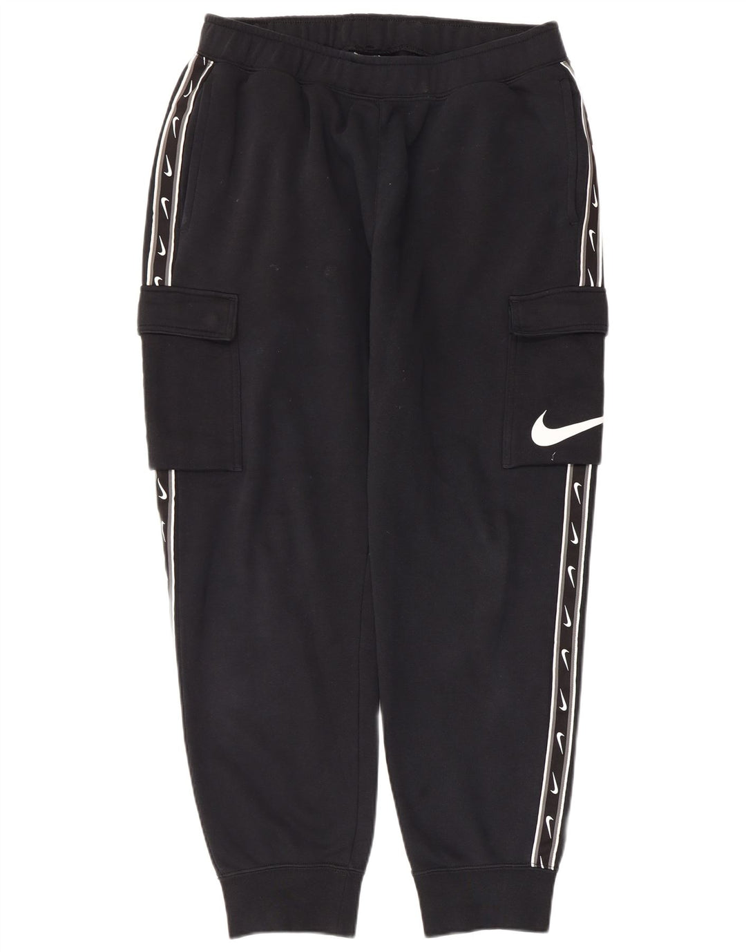 Pantaloni de trening cargo grafic NIKE pentru bărbați Pantaloni de jogging mari din bumbac bleumarin
