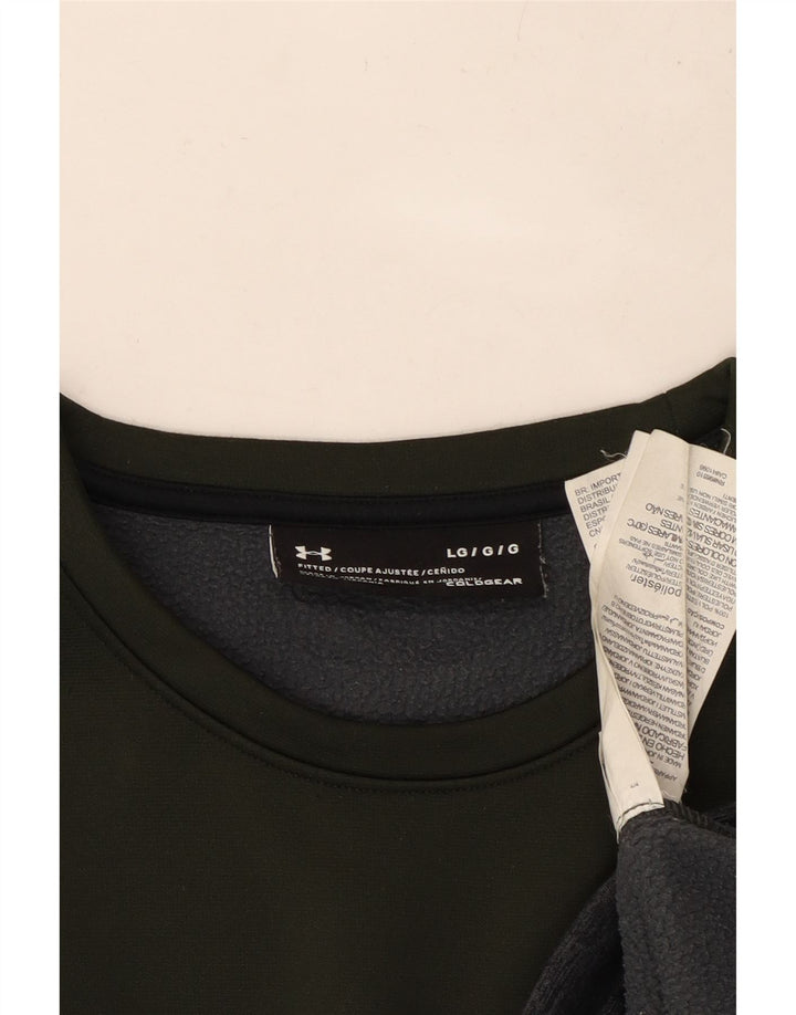 Pulover pentru damă UNDER ARMOUR Cold Gear Pulover UK 16 Large Kaki