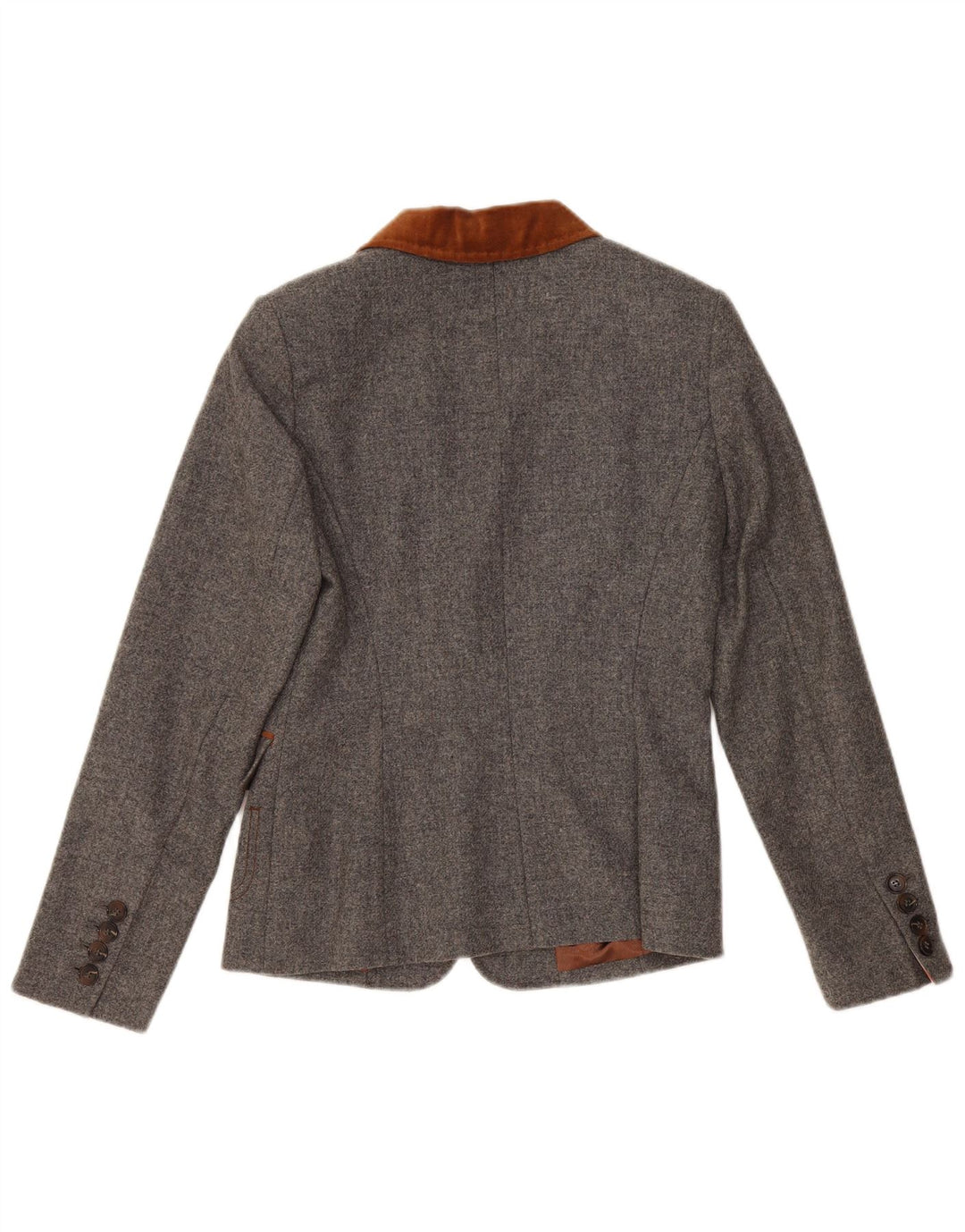 Blazer pentru femei White Label cu 2 nasturi, UK 10, gri mic, color block