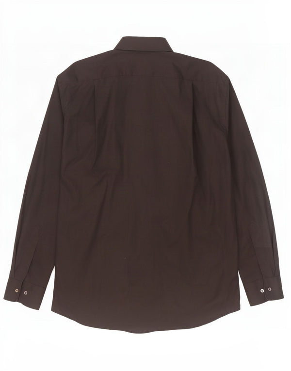 Cămașă pentru bărbați Hugo Boss Mărimea 44 17 1/2 XL Bumbac negru