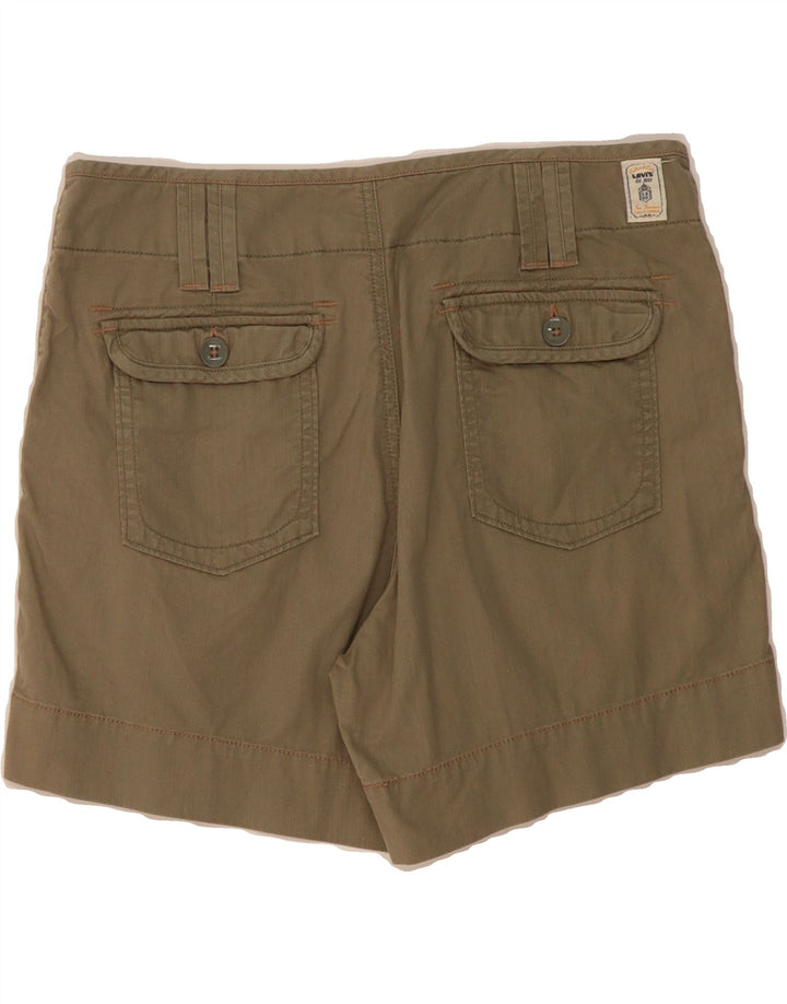 LEVI'S Womens Chino Shorts US 6 Medium W32 Khaki Cotton Vintage Levi's and Second-Hand Levi's from Messina Hembry 