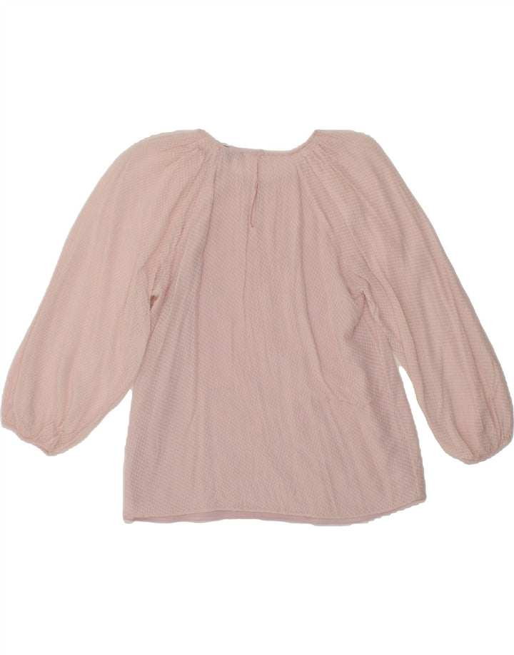 MASSIMO DUTTI Womens Blouse Top IT 38 XS Pink Argyle/Diamond Vintage Massimo Dutti and Second-Hand Massimo Dutti from Messina Hembry 