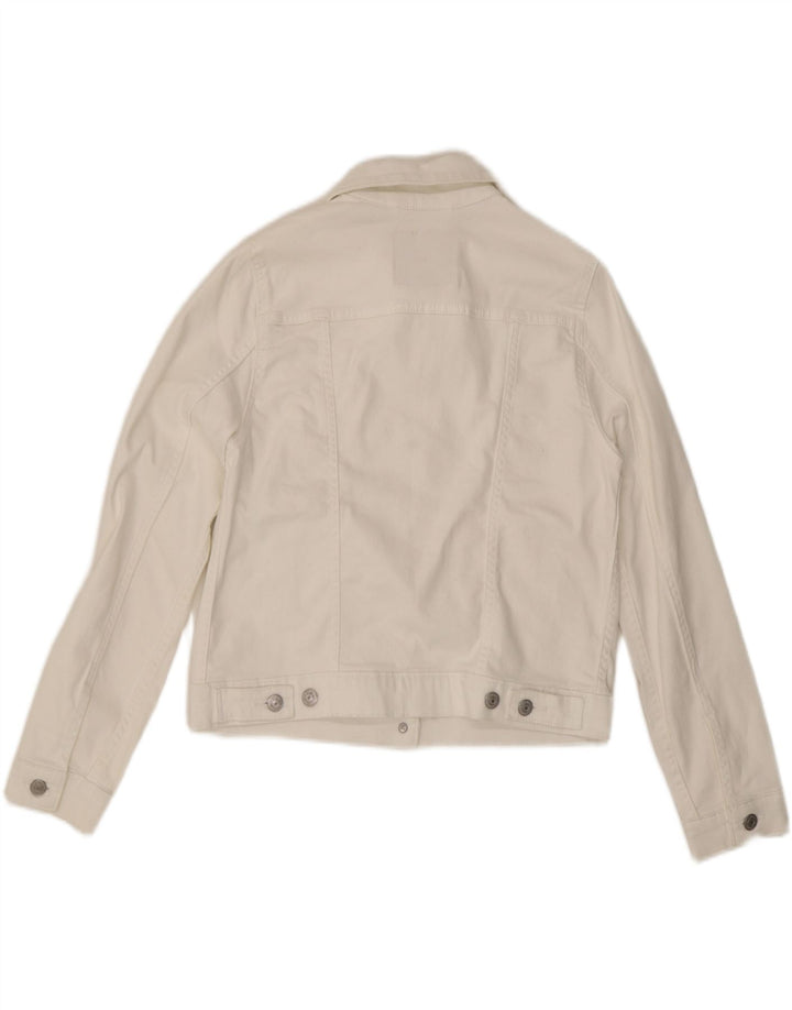 Jachetă Levi's Crop Denim UK 14 Medium White