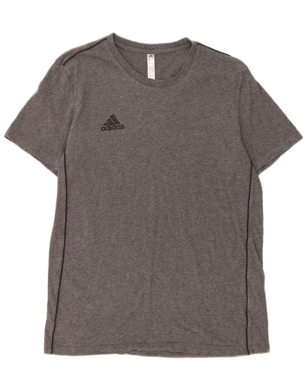 Tricou pentru bărbați Adidas Top Medium Gri Bumbac