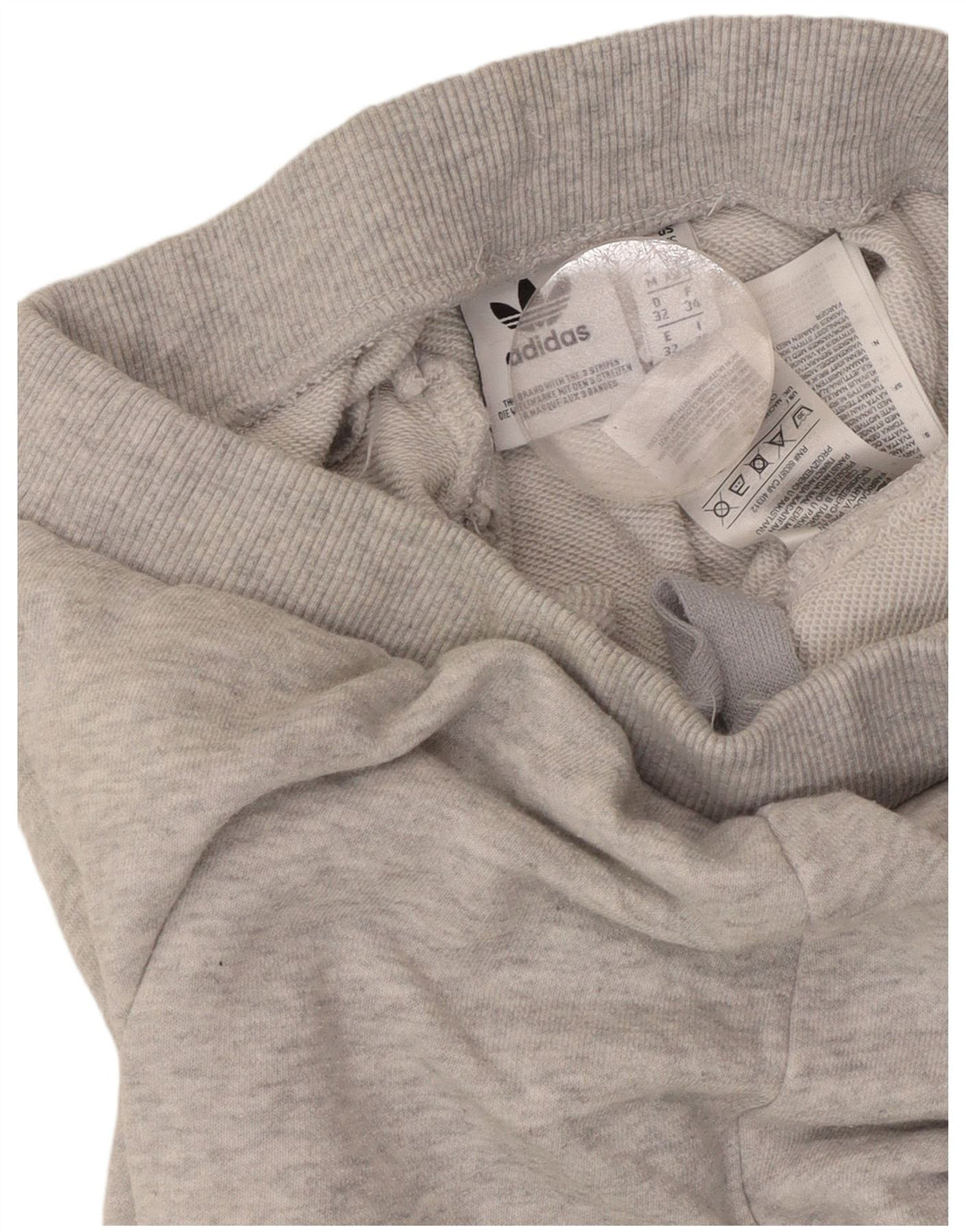 Pantaloni de trening pentru femei ADIDAS Joggeri UK 6 XS Bumbac cu pete gri