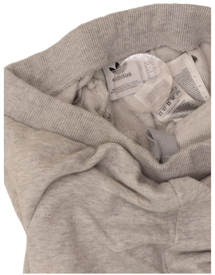 Pantaloni de trening pentru femei ADIDAS Joggeri UK 6 XS Bumbac cu pete gri