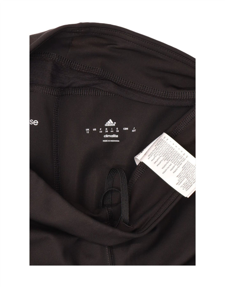 Leggings ADIDAS Climalite Capri pentru femei UK 12 Poliester mediu negru