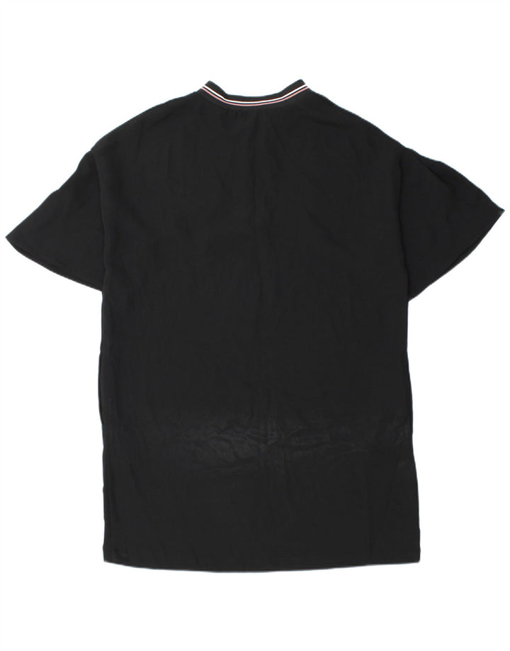 Rochie pentru femei Zara, cu fermoar și gât, UK 14 Poliester mediu negru