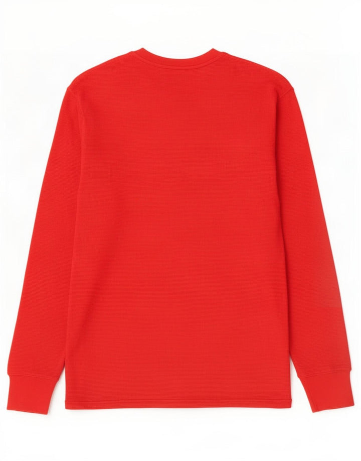 Polo Ralph Lauren Bărbați Regular Top cu mânecă lungă din bumbac roșu mic