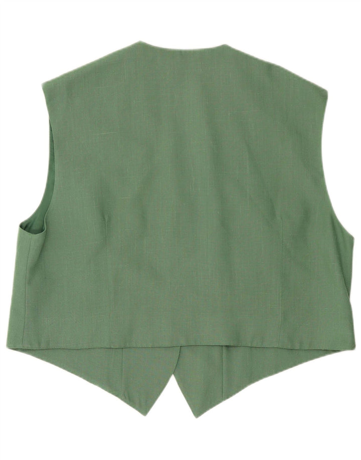 Vestă Vintage pentru femei IT 48 XL Poliester verde