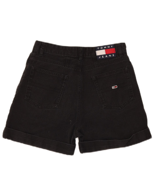 Pantaloni scurți din denim pentru femei Tommy Hilfiger W28 Medium Black