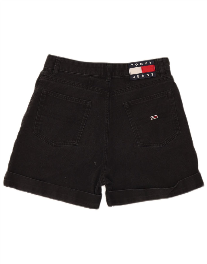 Pantaloni scurți din denim pentru femei Tommy Hilfiger W28 Medium Black