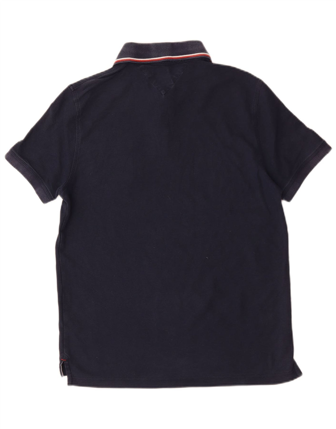 Tricou polo Tommy Hilfiger pentru bărbați, bumbac, albastru bleumarin mediu