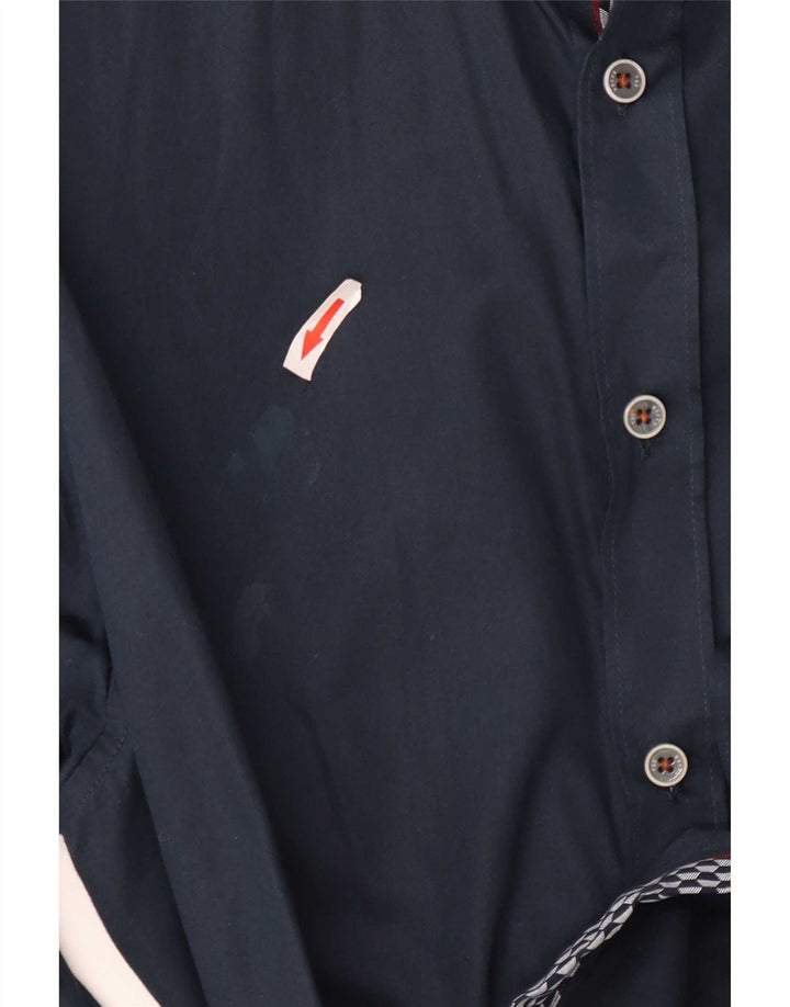 Cămașă pentru bărbați Ted Baker Mărimea 6 2XL Bumbac bleumarin
