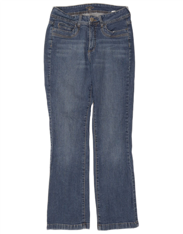 Jeans Lee Riders Bootcut pentru femei US 10 Large W30 L30 Blue Bumbac
