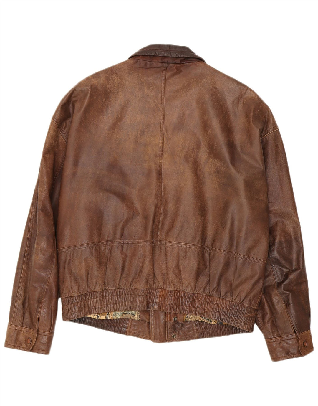 Jachetă de piele pentru bărbați Trapper IT 52 XL maro