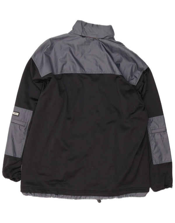 Jachetă Utilitară pentru bărbați Herod Sport UK 42 XL Poliester color bloc negru