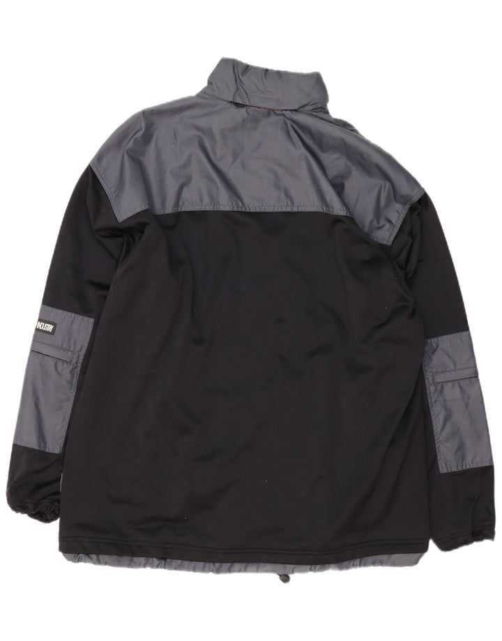 Jachetă Utilitară pentru bărbați Herod Sport UK 42 XL Poliester color bloc negru