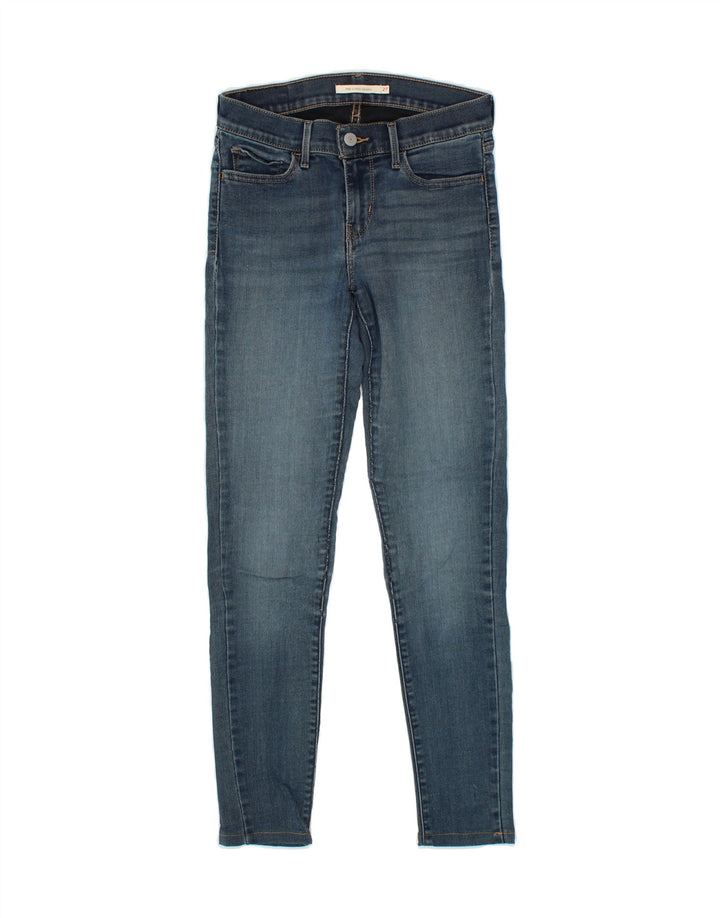 LEVI'S Womens 710 Super Skinny Jeans  W27 L27 Blue Vintage Levi's and Second-Hand Levi's from Messina Hembry 