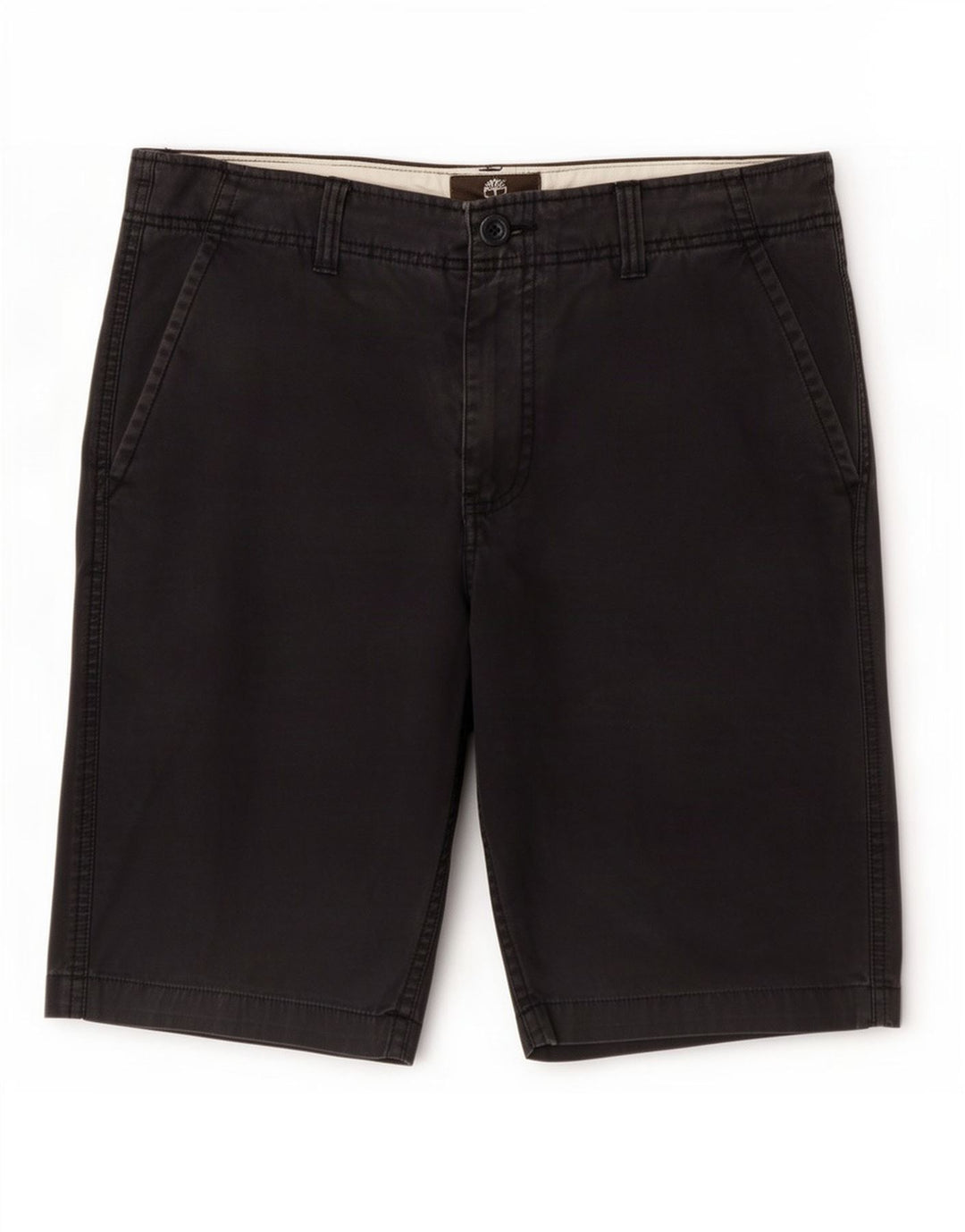 Pantaloni scurți chino Timberland Earthkeepers pentru bărbați W32, bumbac gri mediu