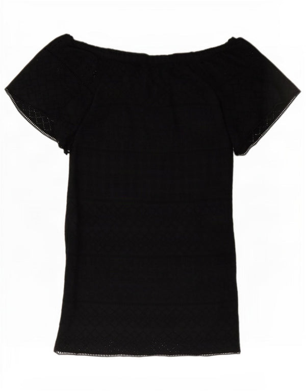 Rochie pentru femei Ralph Lauren cu umăr dezactivat US 6 Medium Bleumarin Argyle/Diamond