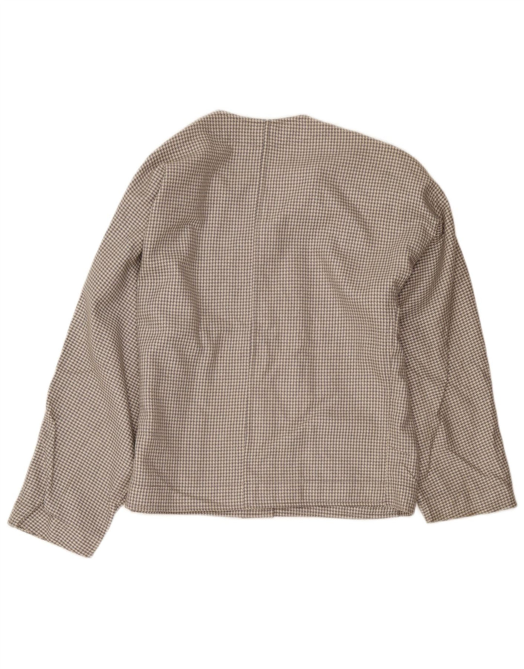 Bomber Gian Marco Venturi pentru femei UK 12 Medium Gri Houndstooth