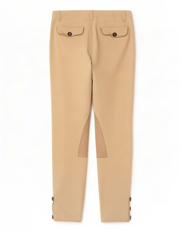Pantaloni chino Massimo Dutti pentru femei EU 36 XS W26 L28 bej color block