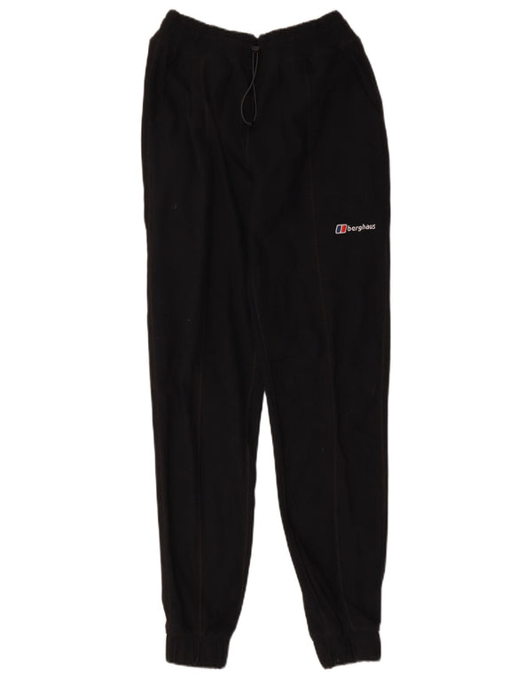 Berghaus Womens Tracksuit Trousers Joggers UK 10 Small Black Polyester