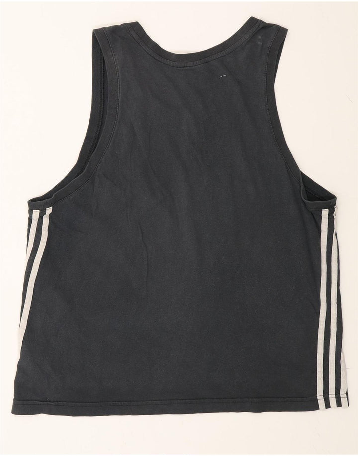 Vestă pentru bărbați Adidas, mare, negru, bumbac
