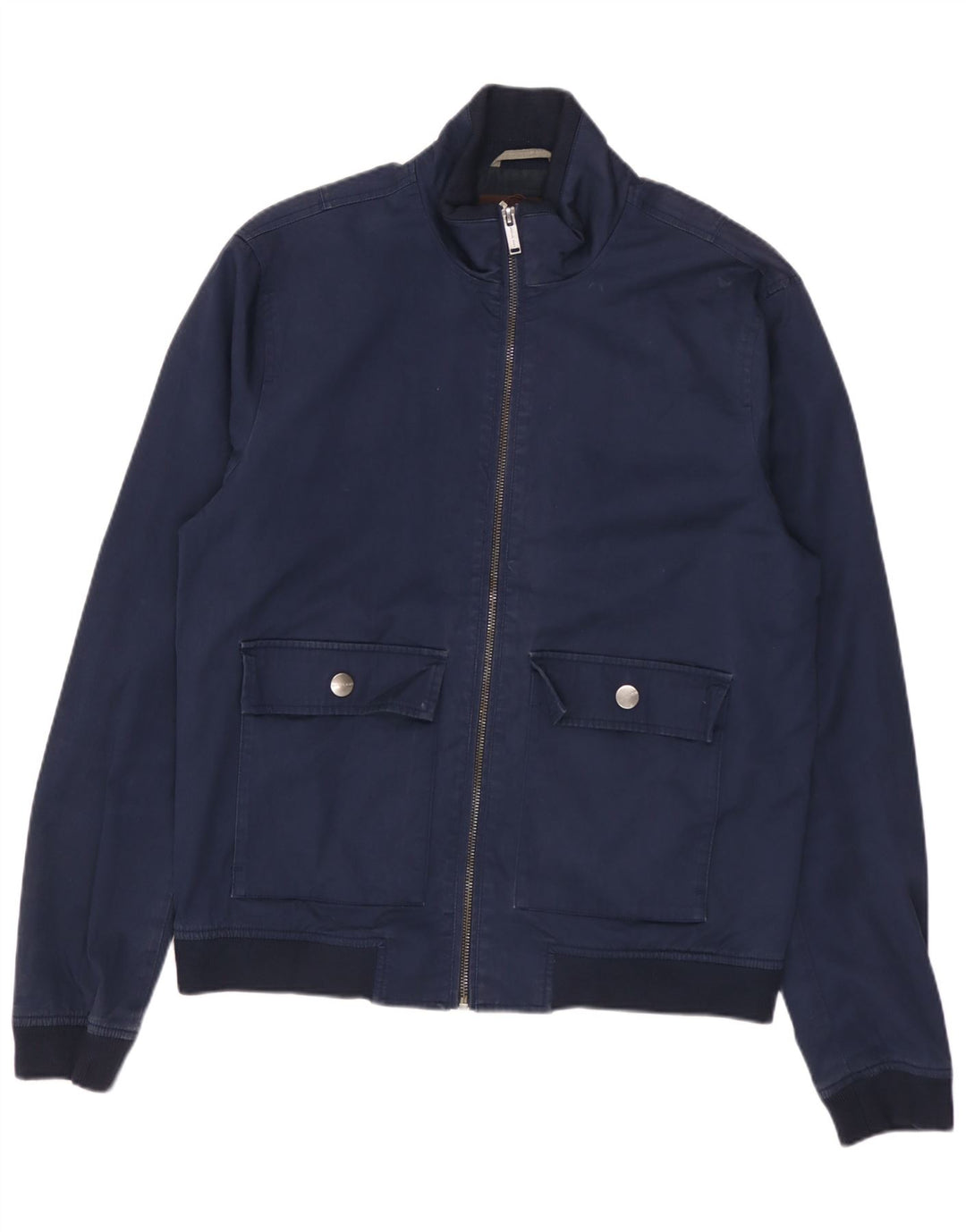 Jachetă bomber pentru bărbați Michael Kors UK 36 Mic, bleumarin, viscoză