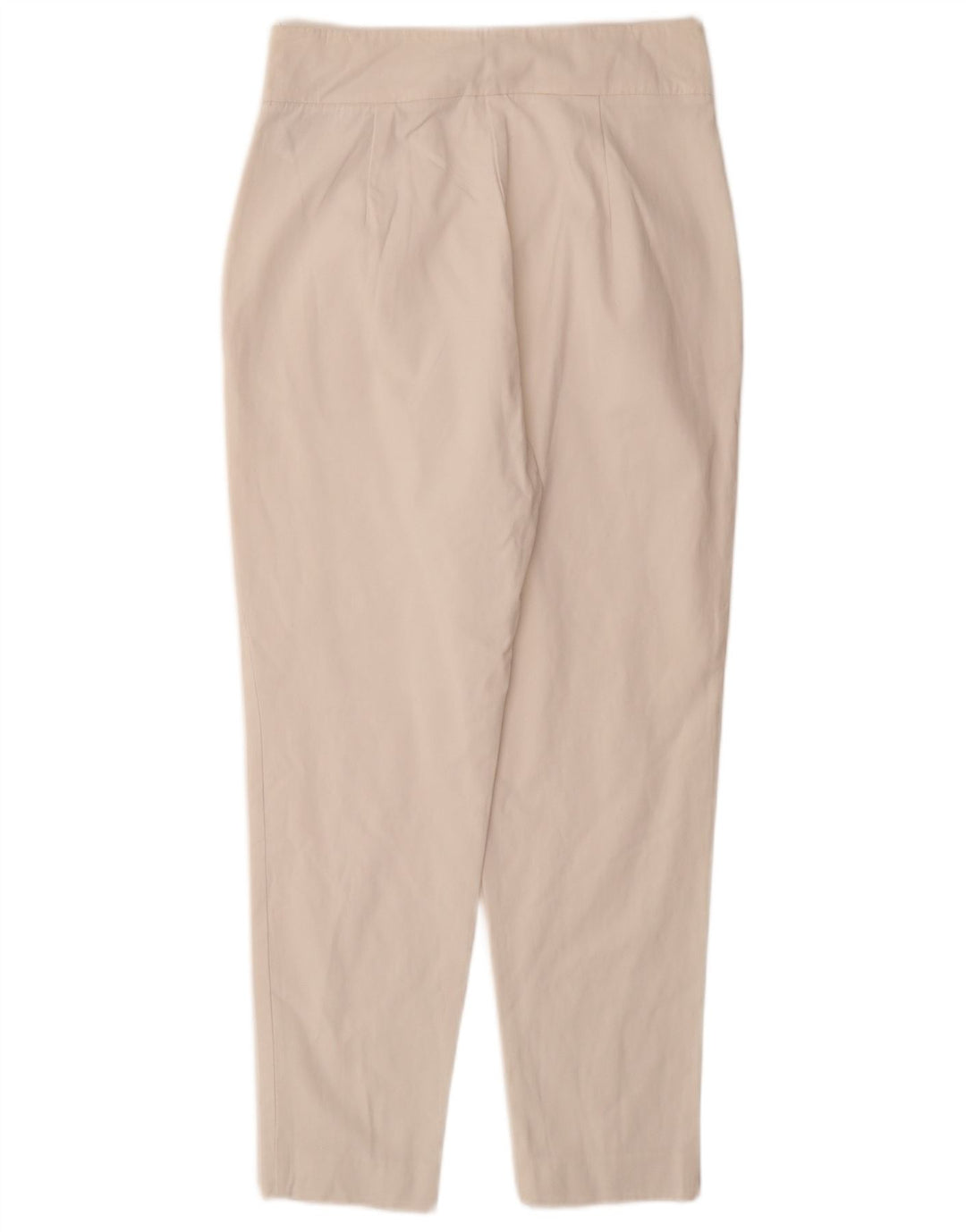 Pantaloni tăiați conici pentru femei LIU JO IT 40 Small W28 L25 Viscoză albă