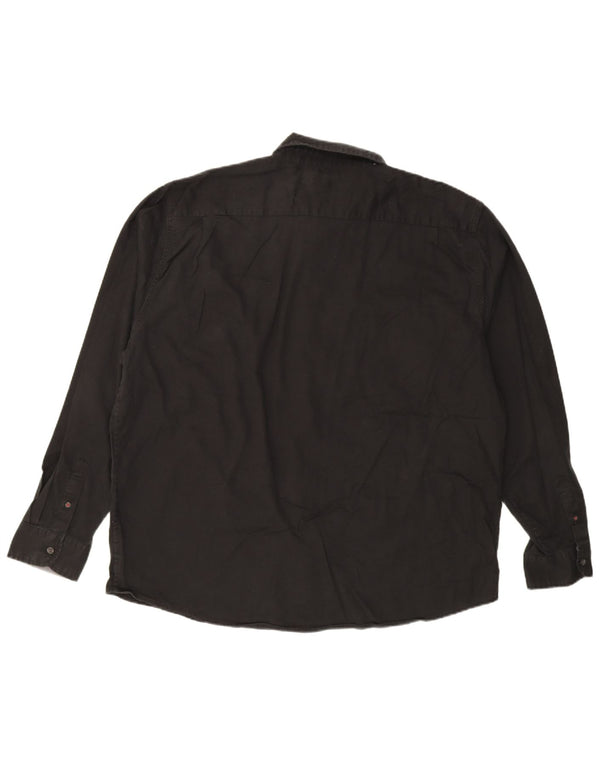 Cămașă pentru bărbați Wrangler 2XL bumbac negru