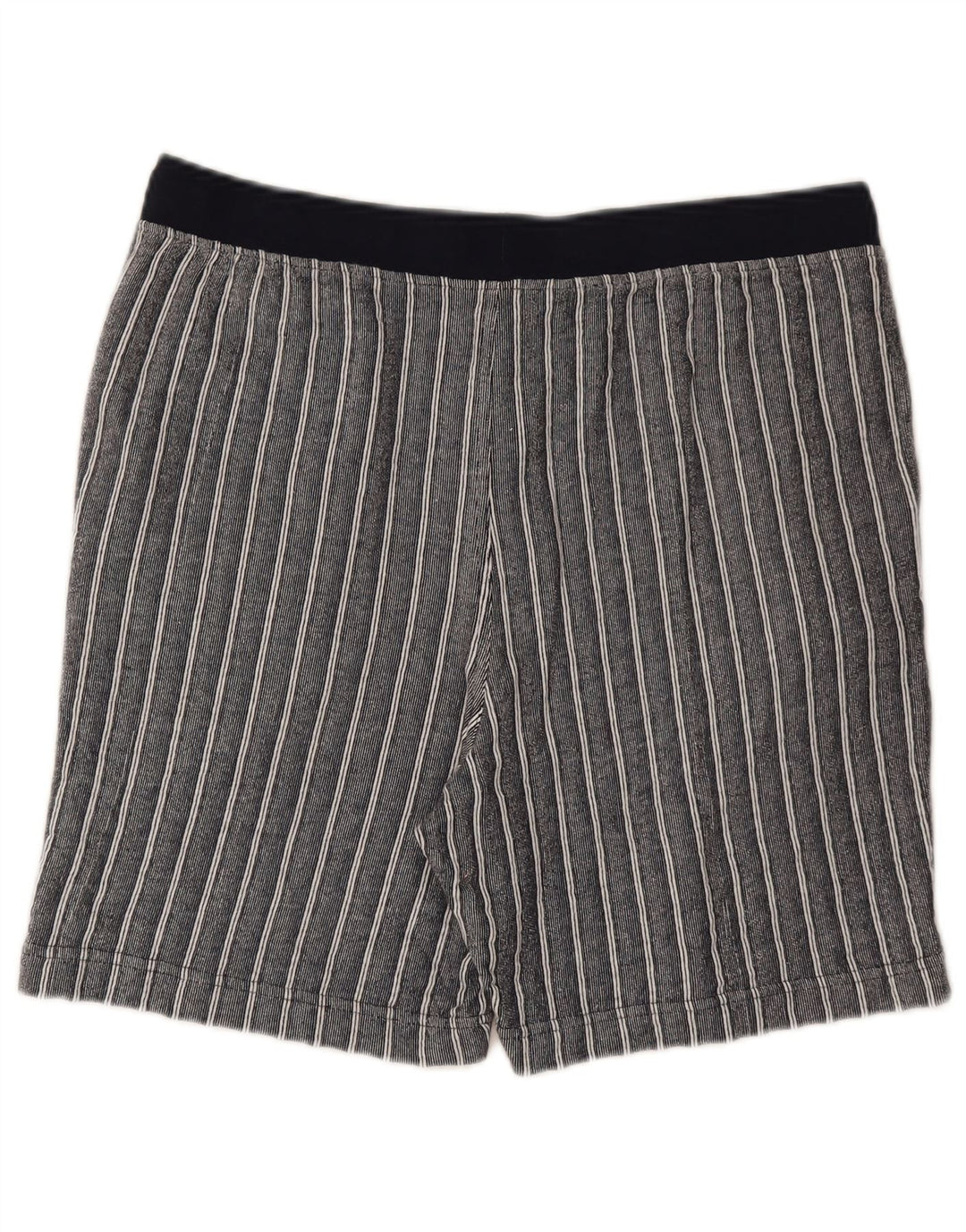 Marks & Spencer Pantaloni scurți casual pentru bărbați, mari, bleumarin, bumbac cu dungi
