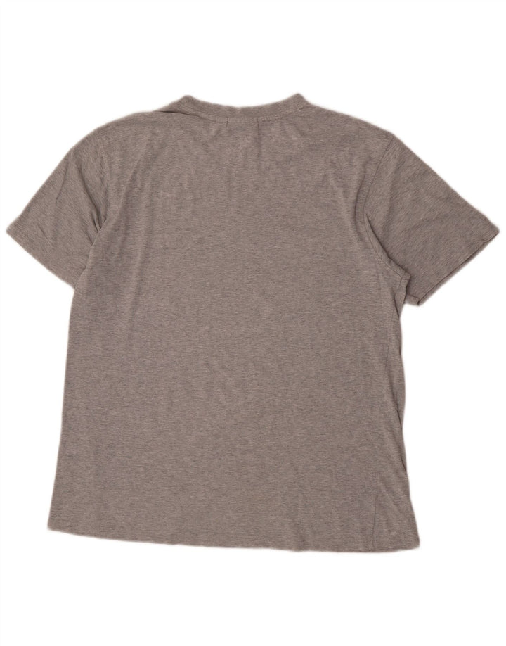Tricou grafic pentru bărbați Fila Top Medium Gri