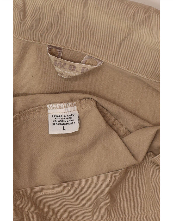 Bomber vintage pentru bărbați UK 40 mare, bej, bumbac