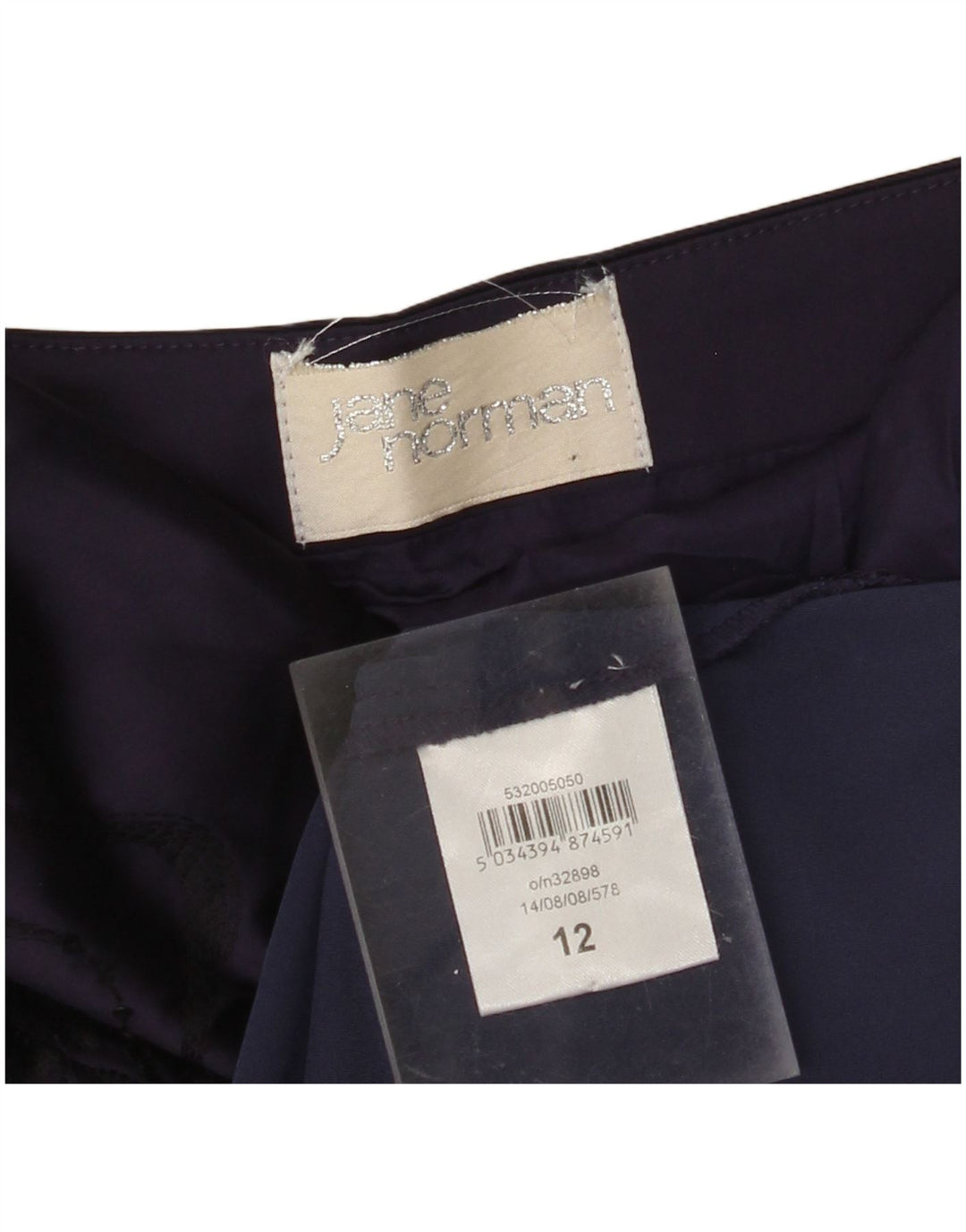 JANE NORMAN Rochie bodycon fără bretele pentru femei UK 12 Medium Purple Floral