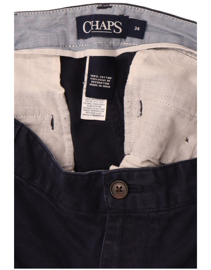 Pantaloni scurți chino pentru bărbați CHAPS W34, mari, albastru, bumbac