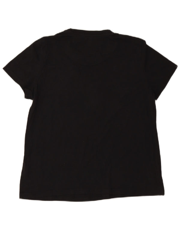 Tricou grafic ADIDAS pentru femei Top UK 20/22 XL bumbac negru